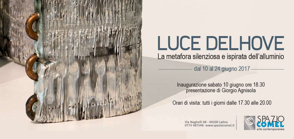Luce Delhove invito mostra 1-2 Le onde del quadrato