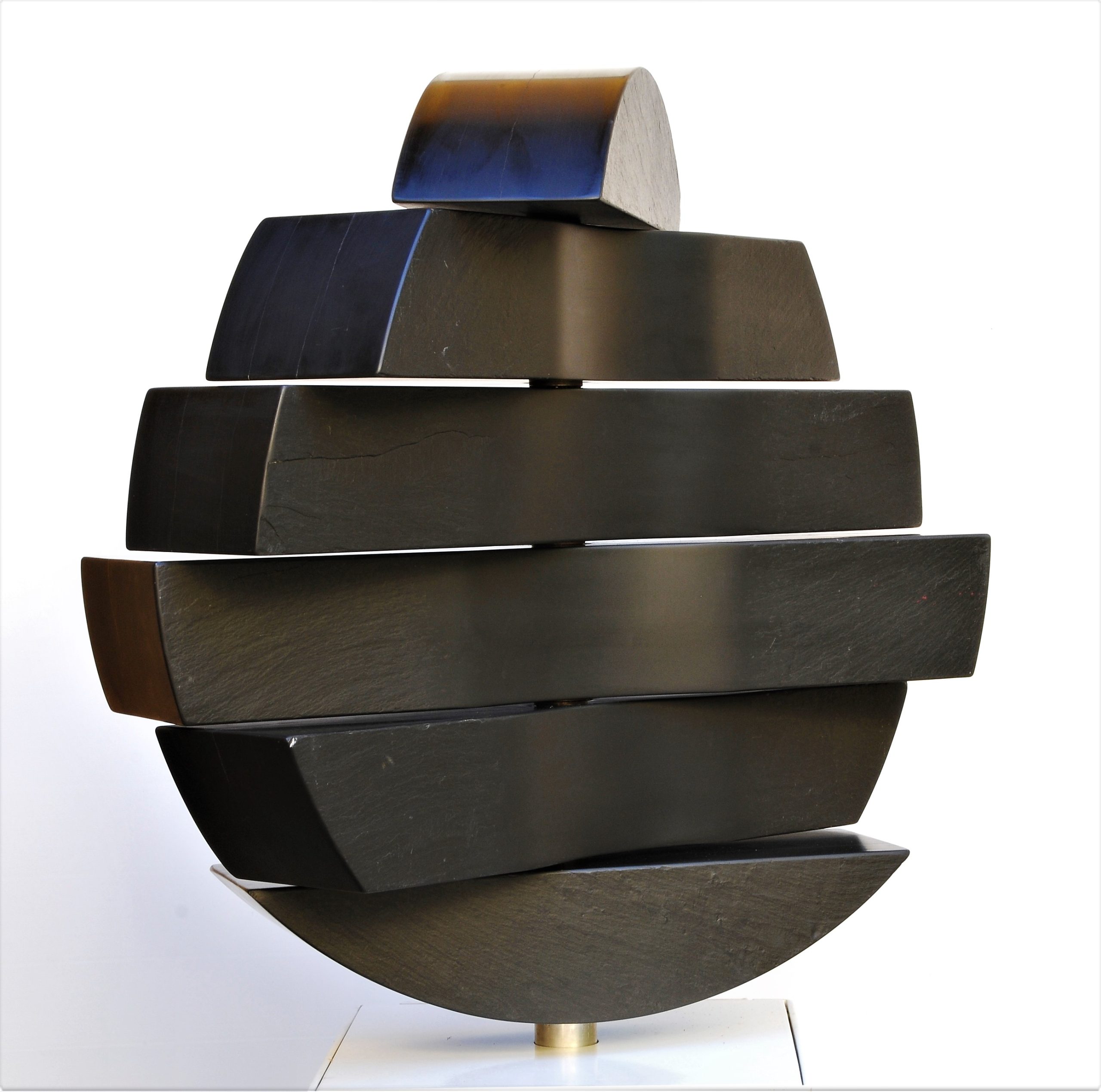 Pedrali Fabrizio Universo 2010 Ardesia di Lavagna diam. cm. 60×12